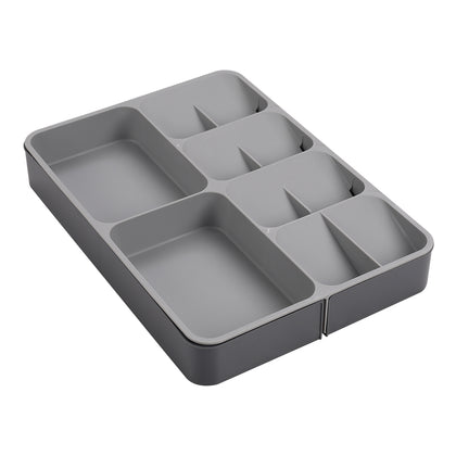 Verstellbar Besteckorganizer für Schubladen aus PP, HM320273 (DE)