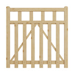 Wooden Pedestrian Gate for Entrance Garden Fence Durable Garden Gate, AI1463