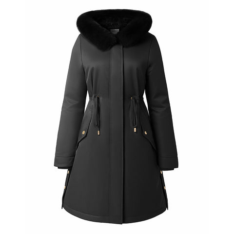Winter Faux Fur Hooded Coat, CC061032