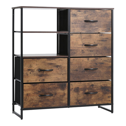 H&O Direct Medieval-Inspired Wooden Storage Cabinet, XY0427