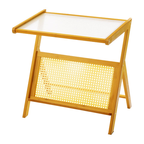 Small Bamboo End Table, HO0026