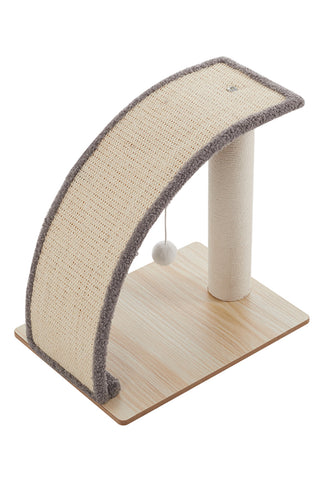 Slope Shape Sisal Cat Scratching Post with Backscratcher, WF0178