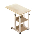 Height Adjustable Mobile Table Overbed Desk with Wheels, SC1898 (Ver.2)