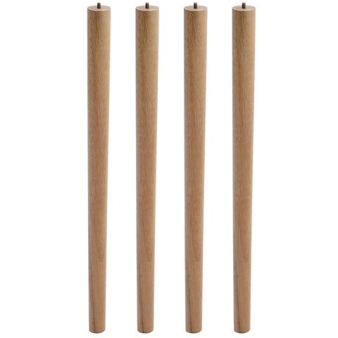 4Pcs Vertical Wooden Furniture Legs, FA250067