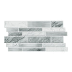 20Pcs Self-Adhesive Wall Tile Stickers with Marble Effect, HF070451