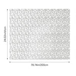 Self-Adhesive 3D Privacy Window Film for Glass Windows, HF070138 (Ver.2)