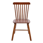 Livingandhome Pair of Solid Wood Windsor Dining Chairs, ZH1348