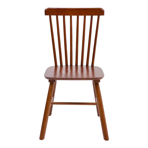 Livingandhome Pair of Solid Wood Windsor Dining Chairs, ZH1348