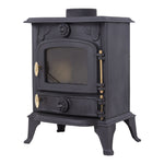 Freestanding Cast Iron Wood Burning Stove Fireplace, PM1731