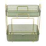 2-Tier Plastic Desktop Makeup Organiser, SC1166