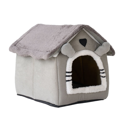 Washable Soft Pet House with Non-Slip Bottom, PK080248