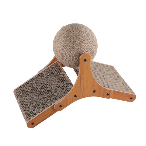 Cat Scratching Toy with Sisal Ball, CT0686 (Ver.2)