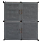 6-Tier Adjustable Shoe Storage Cabinet with Doors, SC1531