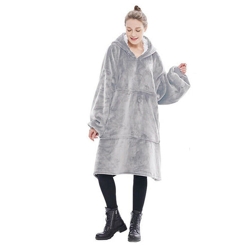Oversized Warm Wearable Blanket Hoodie, SC0303