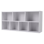 Cube Wooden Bookcase Organizer Storage Shelving Unit, XY0242