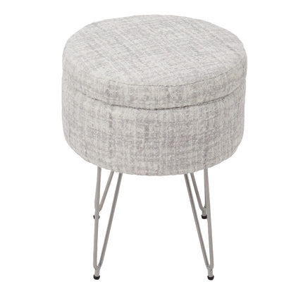 Modern Round Storage Ottoman, ZH1778