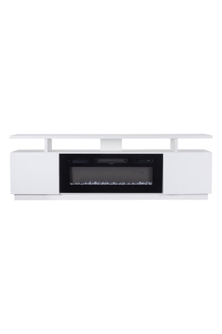 Recessed Electric Fireplace TV Stand with Remote Control, PM1670PM1672