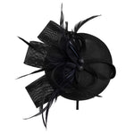 Black Vintage Fashion Fascinator, CA290047
