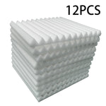 12Pcs High-Density Flame-Retardant Acoustic Foam Panels, SP1613