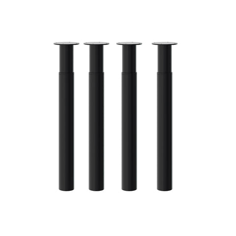 Set of 4 Round Metal Table Legs, PM1545 (Ver.2)