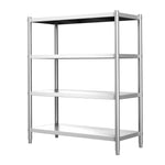 4-Tier Stainless Steel Storage Shelf Organizer, AI0210
