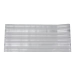 Lifeideas Modern Metallic Silver and Grey Striped Wallpaper, SW0767