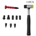11Pcs Auto Dent Repair Kit Dent Ding Hammer Tools Set, UR130050