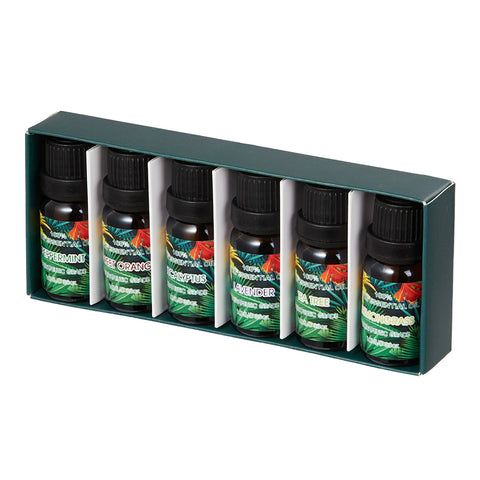 6 Bottles 10ml Aromatherapy Diffuser Scented Essential Oil Set, BW350001 (Ver.2)
