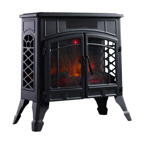 Freestanding Electric Fireplace Heater with Remote Control, EH110045