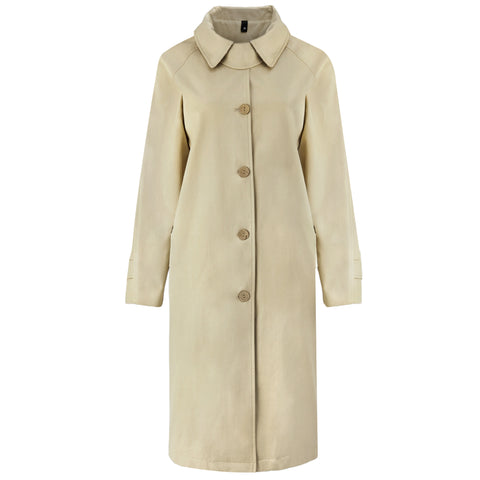 Relaxed Fit Khaki Trench Coat, CC061174