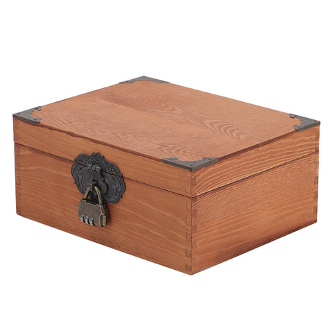 Vintage Wooden Storage Box, CT0246 (Ver.2)