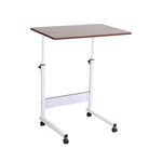 Height Adjustable Mobile Table Overbed Desk with Wheels, SP2133