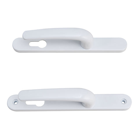 1 Pair Aluminum Alloy Door Handles without Lock Cylinder, ZY0032
