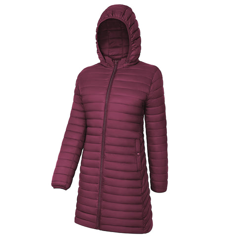 Lightweight Mid-Length Padded Jacket Coat Outwear, WO0337 (Ver.2)