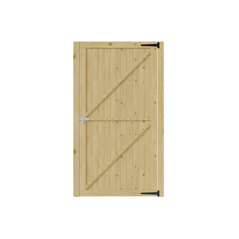 Wooden Garden Gate with Door Latch, MD030039 (Ver.2)