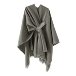 Oversized Plain Shawl Wrap, CA290111