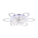 Modern RGB LED Ceiling Fan Light with Remote Control, LI040037 (Ver.2)