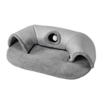 2 in 1 Cat Tunnel & Bed with Hanging Toy, PK080080