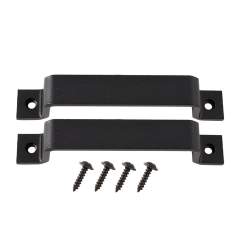 2pcs Carbon Steel Sliding Barn Door Handles, MD160255