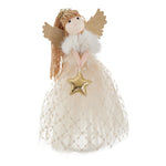 Fairy Doll Figurine Ornament Christmas Tree Topper Decoration, JR0027 (VER.2)