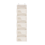 Livingandhome 5 Pockets Over the Door Non Woven Fabric Organizer, SW0667
