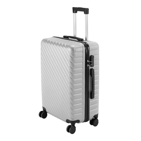 24’’ Grey Suitcase with Combination Lock, XY0283 (Ver.2)