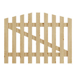 120x90cm Outdoor Wooden Garden Gate Fence Door, AI1433