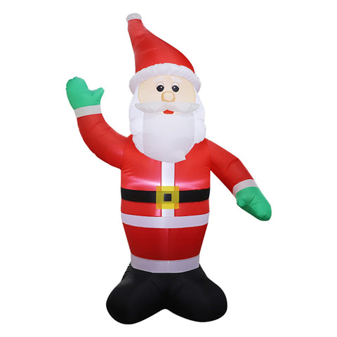 2.4m Christmas Inflatable Outdoor Decorations with LED Lights, IF540076
