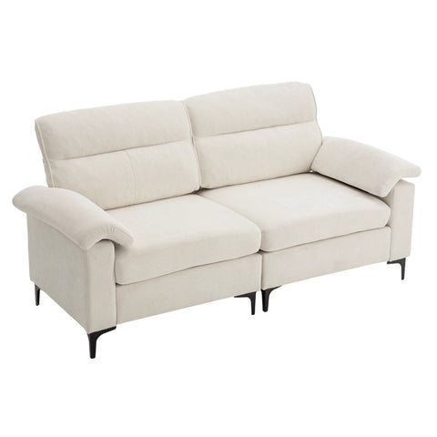 2-Seater Chenille Upholstered Sofa, FL050289FL050290