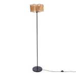 Paper Rope String-Wrapped E27 Single Light Plug-In Floor Lamp, FI1136