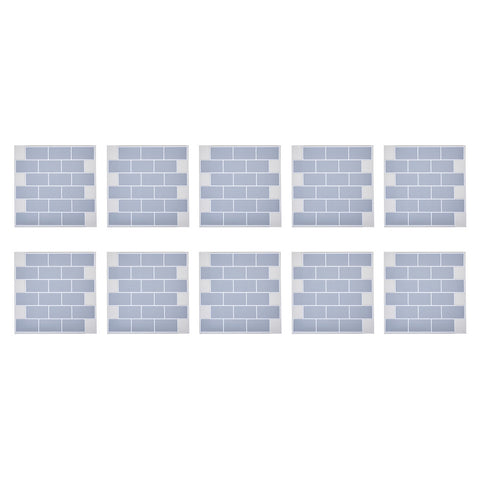 10 PCS Peel and Stick Wall Tile Stickers, SW1113