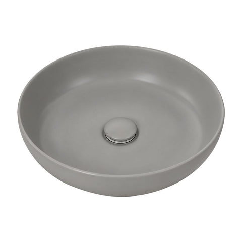 Round Ceramic Countertop Washbasin Vessel Sink, MB150028 (VER.2)
