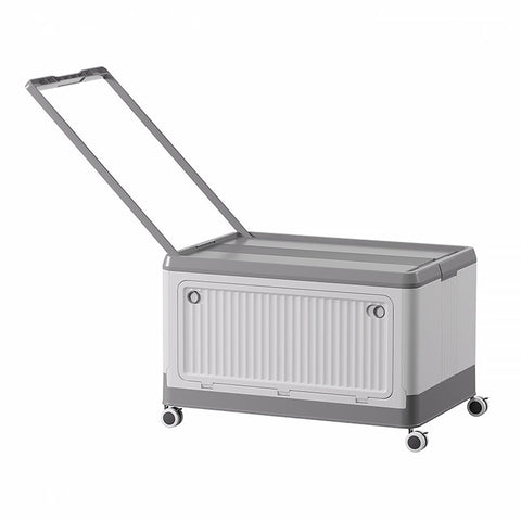 Plastic Storage Box with Wheels & Lid, HM320259