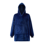 Oversized Wearable Blanket Hoodie with Giant Front Pocket, CC290292 (Ver.2)